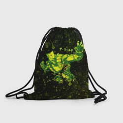 Рюкзак-мешок JOJOS BIZARRE ZA WARUDO, цвет: 3D-принт