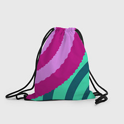 Рюкзак-мешок Узор круги, цвет: 3D-принт