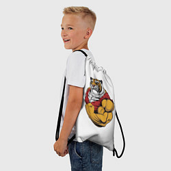 Рюкзак-мешок Тигр, цвет: 3D-принт — фото 2