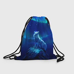 Рюкзак-мешок Одинокий Волк, цвет: 3D-принт