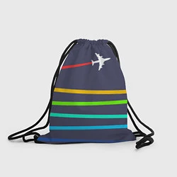 Рюкзак-мешок В небо, цвет: 3D-принт