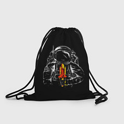 Рюкзак-мешок Космонавт, цвет: 3D-принт