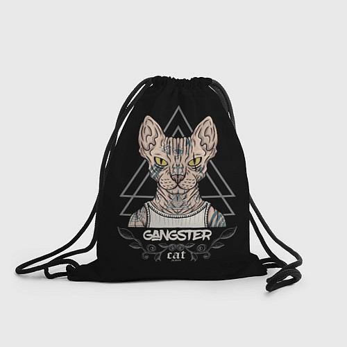 Мешок для обуви Ganster cat / 3D-принт – фото 1