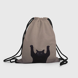 Рюкзак-мешок Кот сдается, цвет: 3D-принт