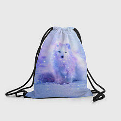 Рюкзак-мешок Полярная Лисица, цвет: 3D-принт