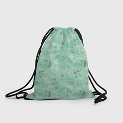 Рюкзак-мешок Гербарий, цвет: 3D-принт
