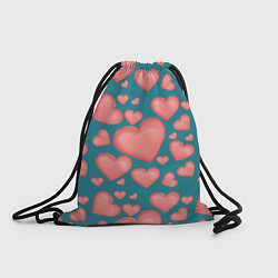 Рюкзак-мешок Любовь, цвет: 3D-принт