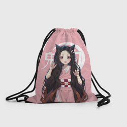 Рюкзак-мешок Nezuko, цвет: 3D-принт