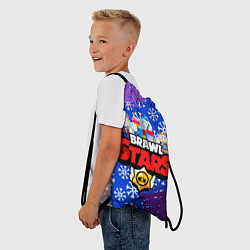 Рюкзак-мешок BRAWL STARS LOU, цвет: 3D-принт — фото 2