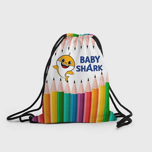 Мешок для обуви Baby Shark / 3D-принт – фото 1