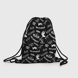 Рюкзак-мешок KIZARU HAUNTED FAMILY, цвет: 3D-принт