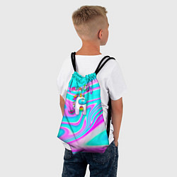 Рюкзак-мешок Impostor Unicorn, цвет: 3D-принт — фото 2