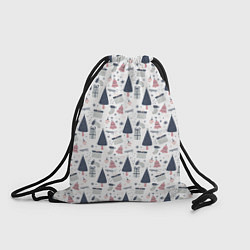 Рюкзак-мешок Ho-ho-ho!, цвет: 3D-принт