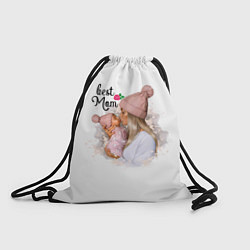 Рюкзак-мешок Best Mom, цвет: 3D-принт