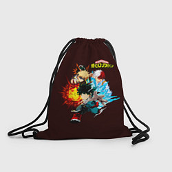 Рюкзак-мешок Моя геройская академия, цвет: 3D-принт