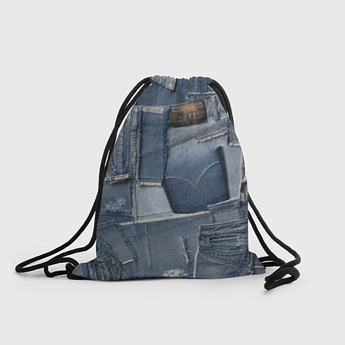 Мешок для обуви Jeans life / 3D-принт – фото 1