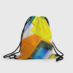 Рюкзак-мешок Геометрический хаос, цвет: 3D-принт