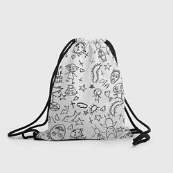 Рюкзак-мешок DIE ANTWOORD, цвет: 3D-принт