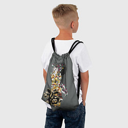 Рюкзак-мешок Гейша, цвет: 3D-принт — фото 2