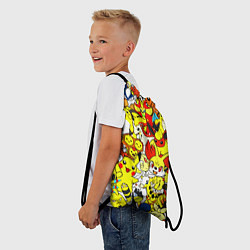 Рюкзак-мешок ПОКЕМОНЫ, цвет: 3D-принт — фото 2