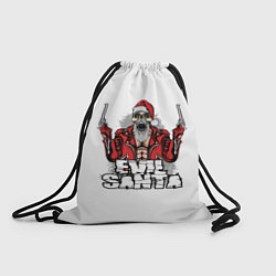 Рюкзак-мешок Злой Санта, цвет: 3D-принт