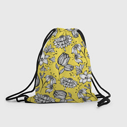 Рюкзак-мешок Illuminating Flowers, цвет: 3D-принт