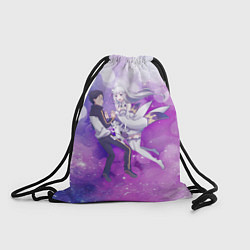 Рюкзак-мешок Эмилия и Субару, цвет: 3D-принт