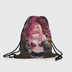 Рюкзак-мешок Zero Two, цвет: 3D-принт
