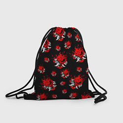 Рюкзак-мешок SAMURAI 2077 PATTERN, цвет: 3D-принт