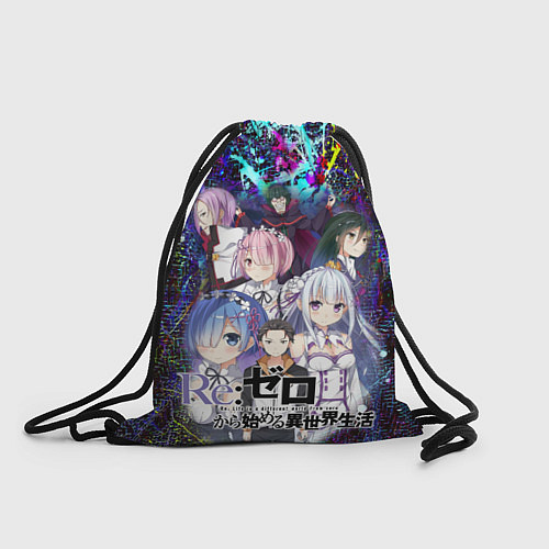 Мешок для обуви Re:Zero Жизнь с нуля / 3D-принт – фото 1