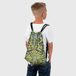 Рюкзак-мешок УЗОР , ФУТУРИЗМ,, цвет: 3D-принт — фото 2