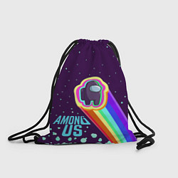 Мешок для обуви AMONG US neon rainbow