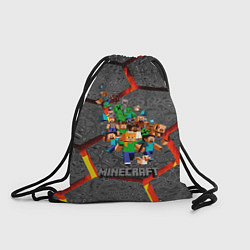 Рюкзак-мешок MINECRAFT МАНКРАФТ, цвет: 3D-принт