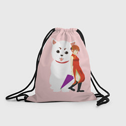 Рюкзак-мешок Gintama Гинтама, цвет: 3D-принт