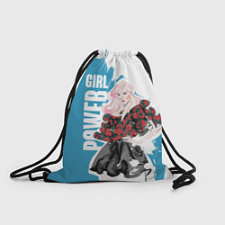 Рюкзак-мешок Girl Power, цвет: 3D-принт