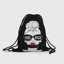 Рюкзак-мешок Girl Boss, цвет: 3D-принт
