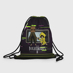 Рюкзак-мешок Little Nightmares 2, цвет: 3D-принт