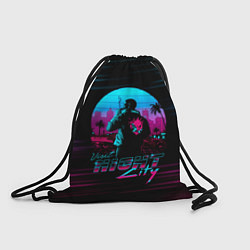 Рюкзак-мешок Cyberpunk 2077 NIGHT CITY, цвет: 3D-принт