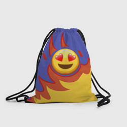 Рюкзак-мешок Ты горишь как огонь v1, цвет: 3D-принт