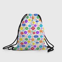 Рюкзак-мешок Чакры, цвет: 3D-принт