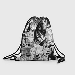 Рюкзак-мешок One-Punch Man Ванпачмен, цвет: 3D-принт