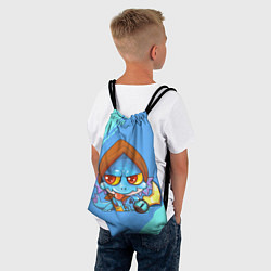 Рюкзак-мешок Сларк Dota 2, цвет: 3D-принт — фото 2