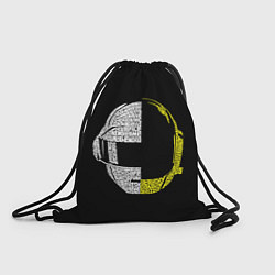 Рюкзак-мешок Daft Punk, цвет: 3D-принт