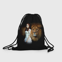 Рюкзак-мешок Львиная дружба, цвет: 3D-принт