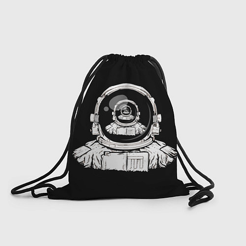 Мешок для обуви Скафандр с отражением его же / 3D-принт – фото 1