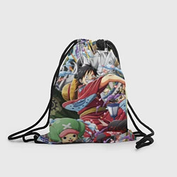 Рюкзак-мешок ONE PIECE ВАН ПИС, цвет: 3D-принт