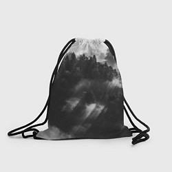Рюкзак-мешок Туман в лесу, цвет: 3D-принт
