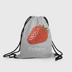 Рюкзак-мешок Strawberry potatoes, цвет: 3D-принт