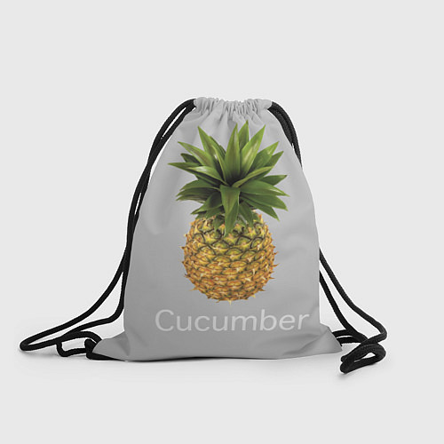 Мешок для обуви Pineapple cucumber / 3D-принт – фото 1