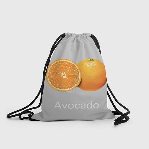 Мешок для обуви Orange avocado / 3D-принт – фото 1